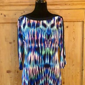 Jessica Howard Multi-Colored Sheath Dress